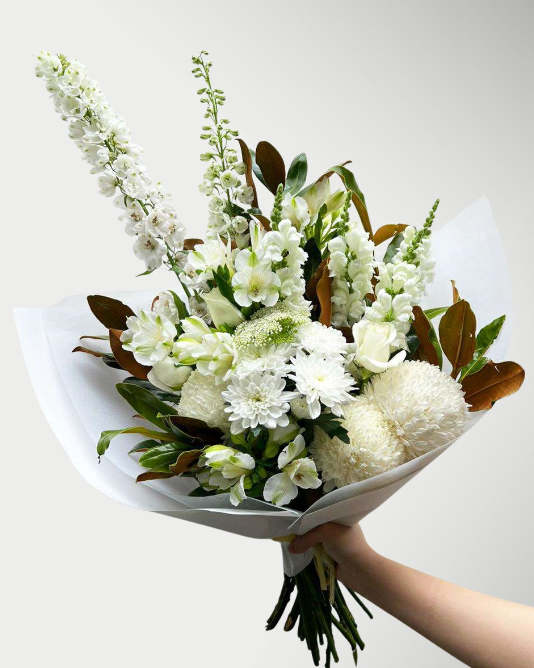 White Sympathy Flower